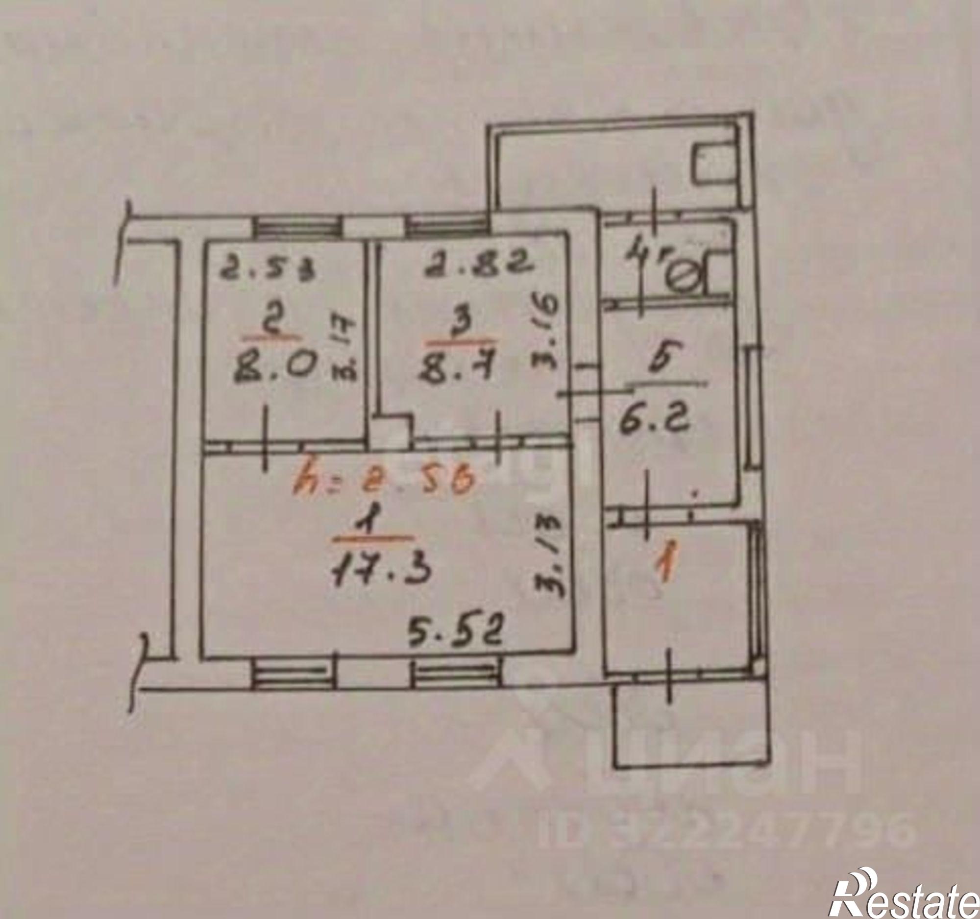 Купить квартиру за 4 200 000 рублей на ул Клавы Назаровой, 45