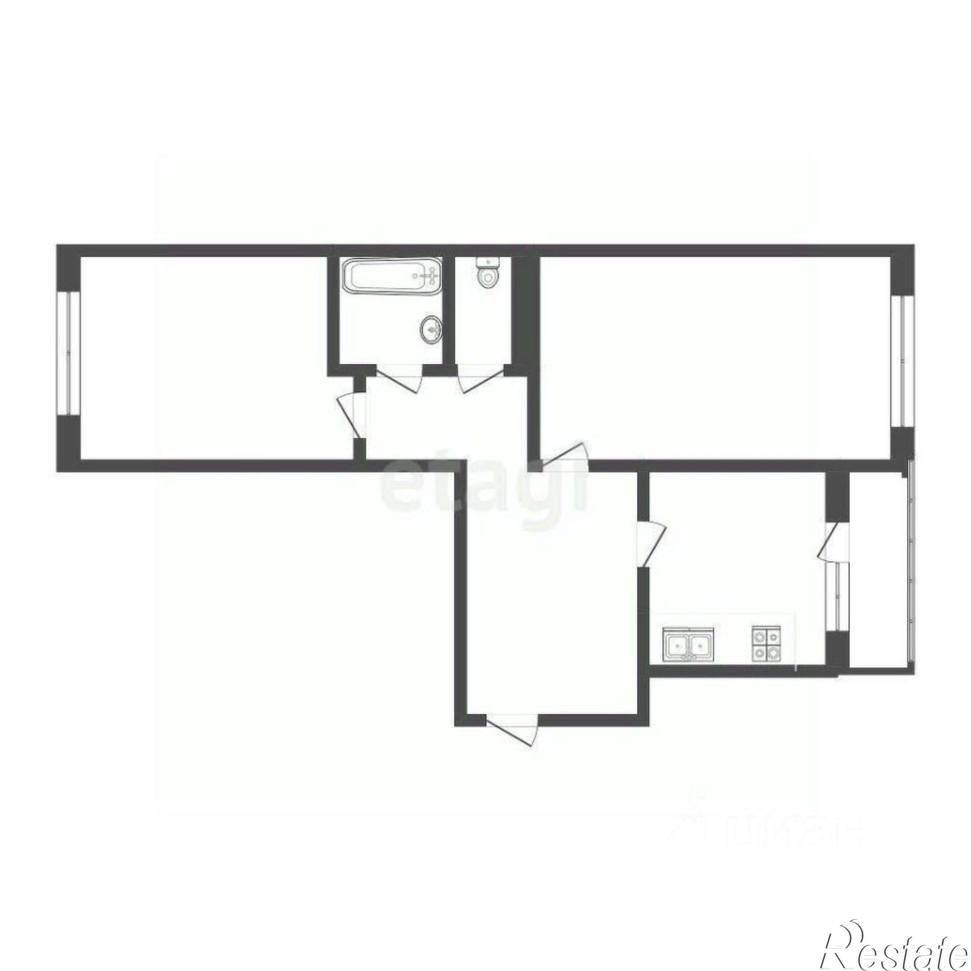 Купить квартиру за 4 700 000 рублей на ул Ижорского Батальона, 8