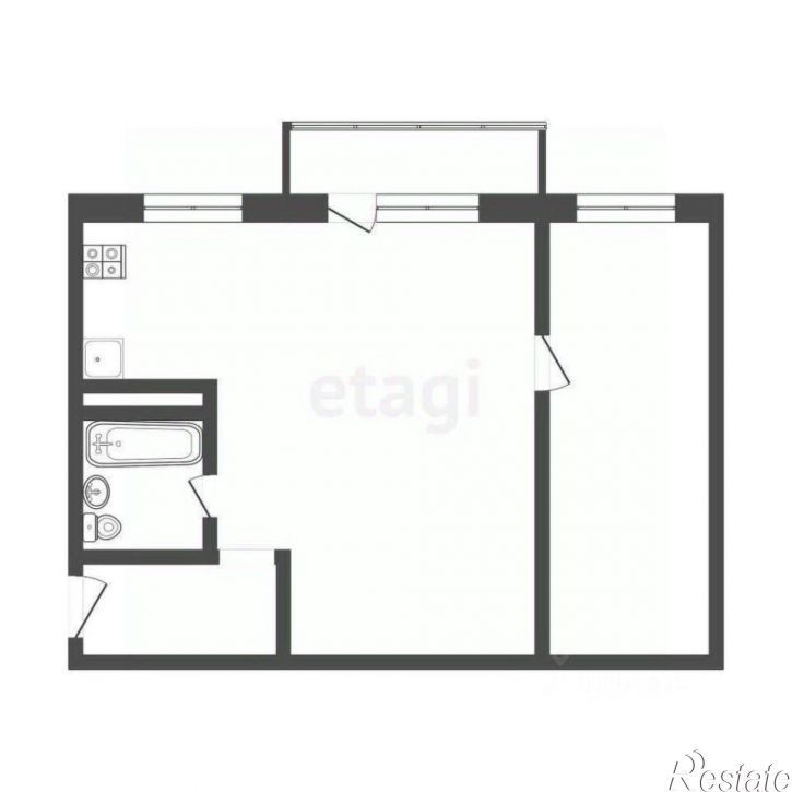 2-комн квартира ул Мирная, 11,  д. 11