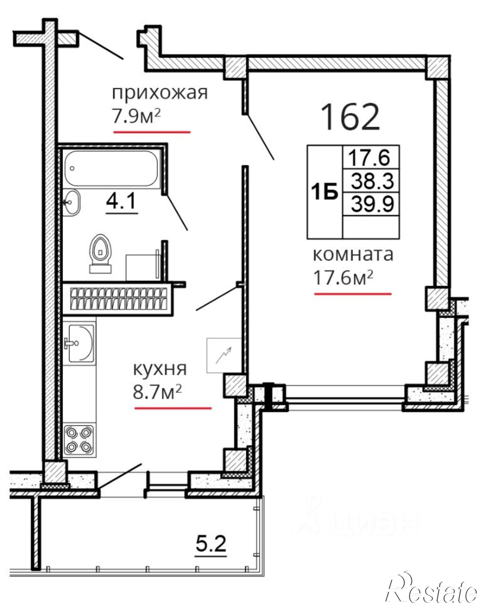 Купить квартиру за 3 511 200 рублей на ул Алексея Алехина, 6