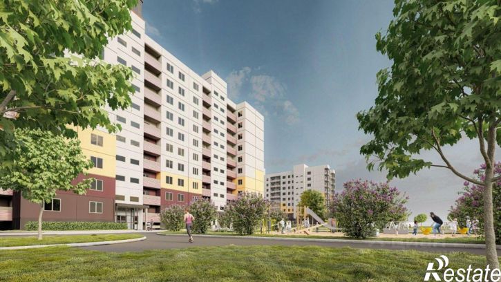 1-комн квартира в новом доме ул Крестки, 17,  д. 17