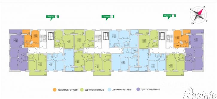 1-комн квартира в новом доме ул Инженерная, 100А,  д. 100А