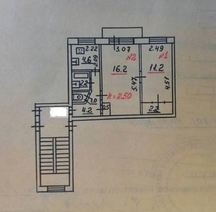 2-комн квартира переулок Олега Зобова, 11