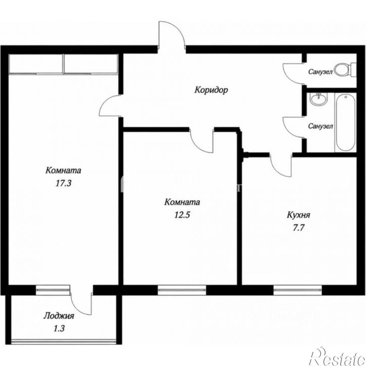2-комн квартира Западная улица, 21А,  д. 21А
