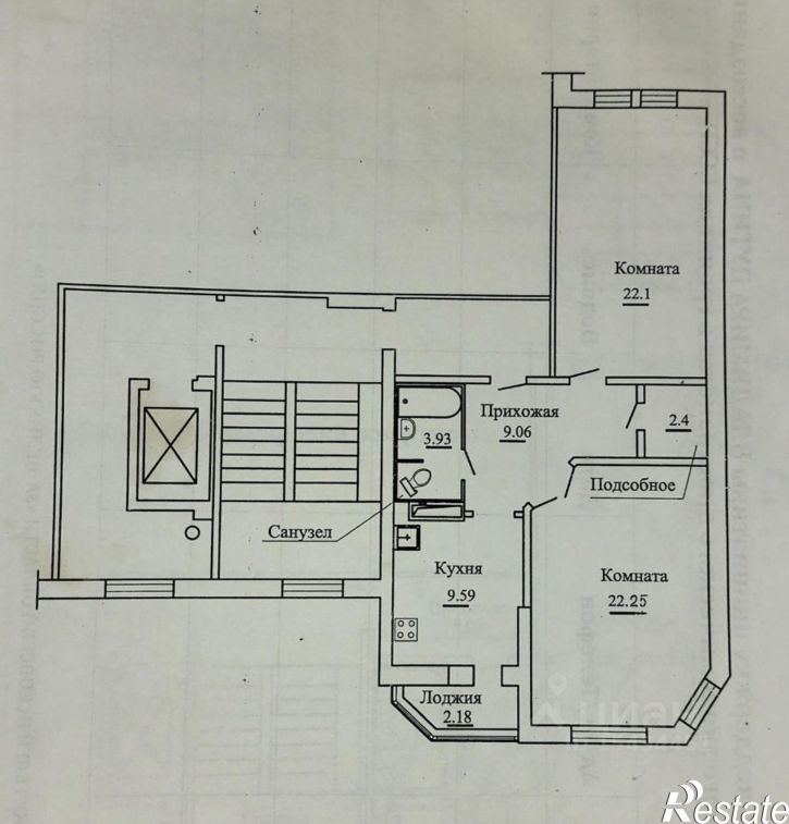 2-комн квартира улица Шестака, 24,  д. 24