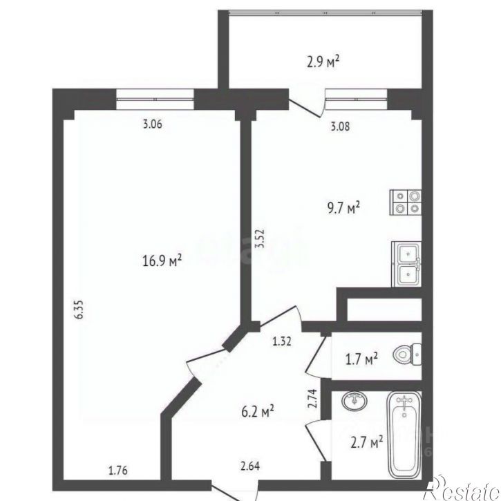 1-комн квартира ул Техническая, 14,  д. 14