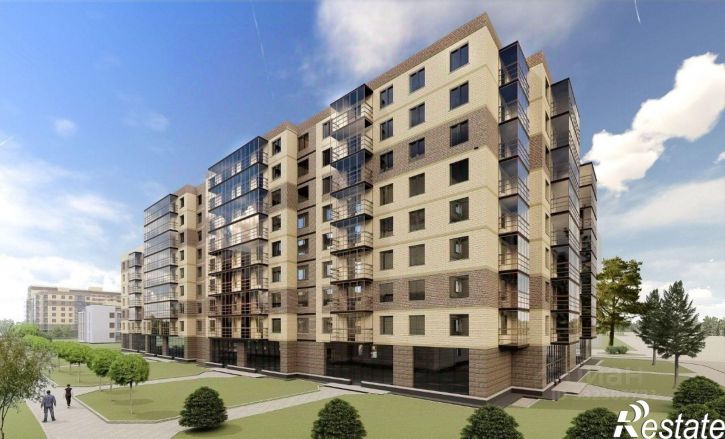 2-комн квартира в новом доме улица Юности, 10