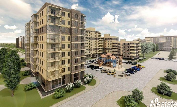 1-комн квартира в новом доме улица Юности, 10