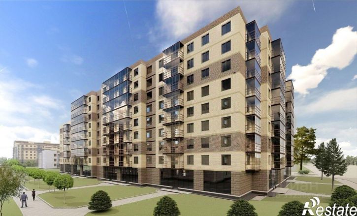 2-комн квартира в новом доме улица Юности, 10